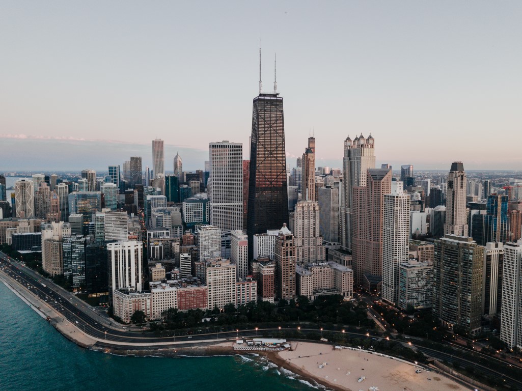 chicago aerial