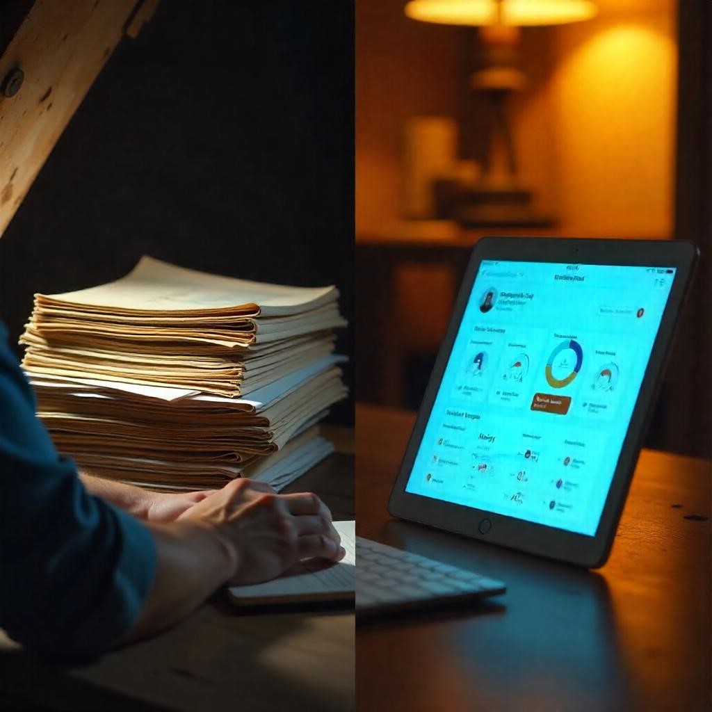 Condo board using digital tools for modern property management solutions